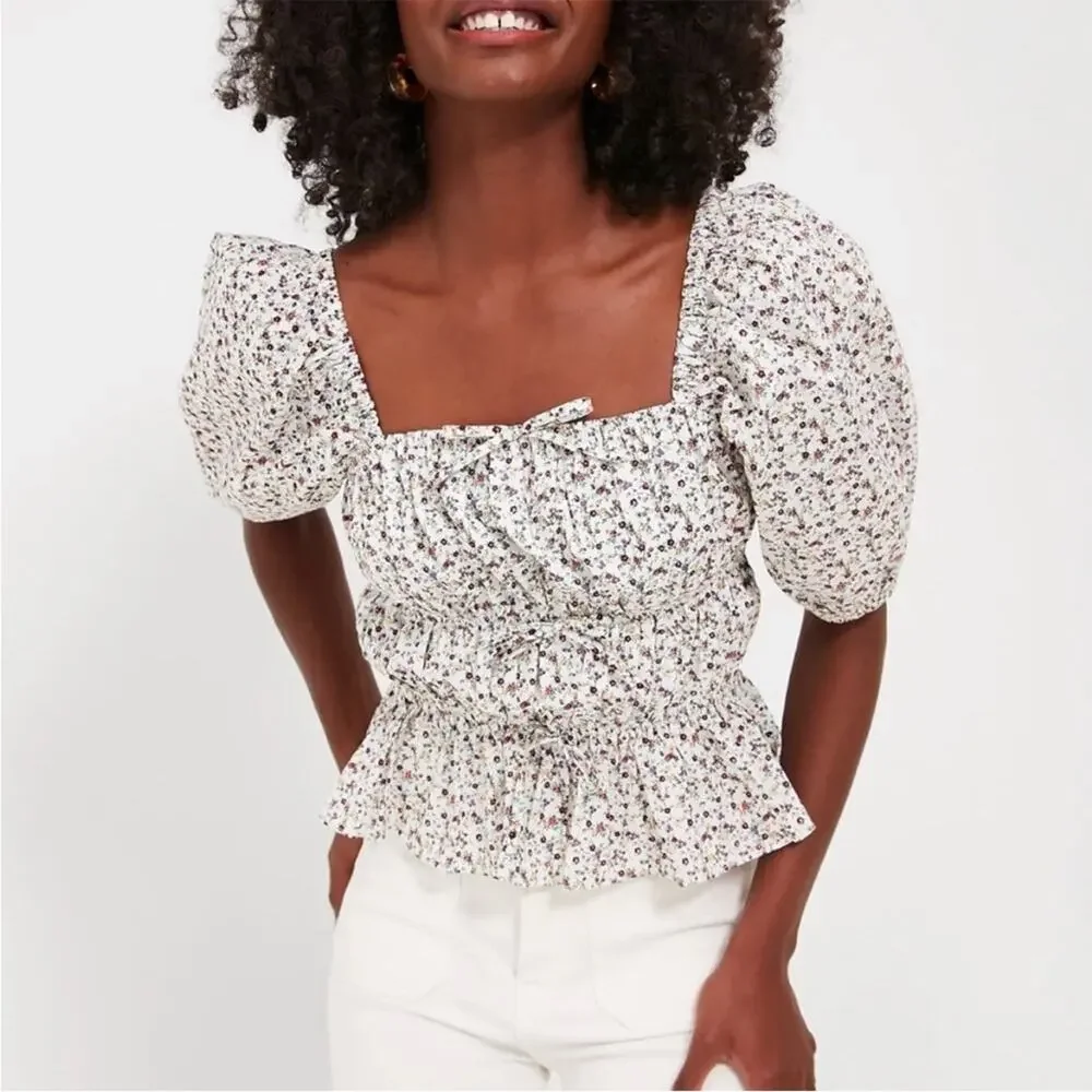 Hyacinth House Floral Payton Blouse
